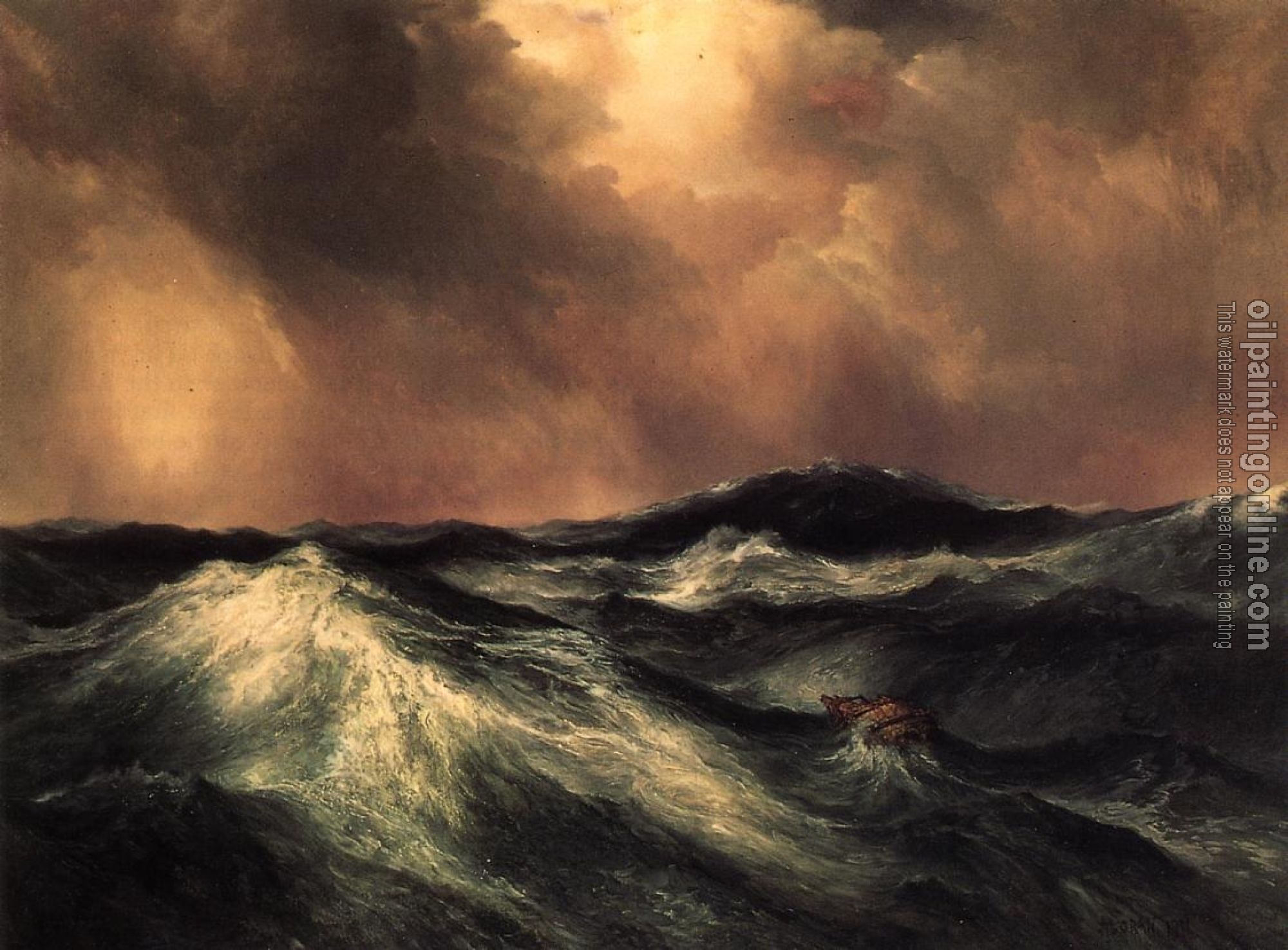 Moran, Thomas - The Angry Sea